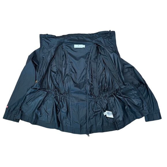 Adidas Stella McCartney Zippered Expandable Windbreaker Running Athletic Jacket - Picture 7 of 9